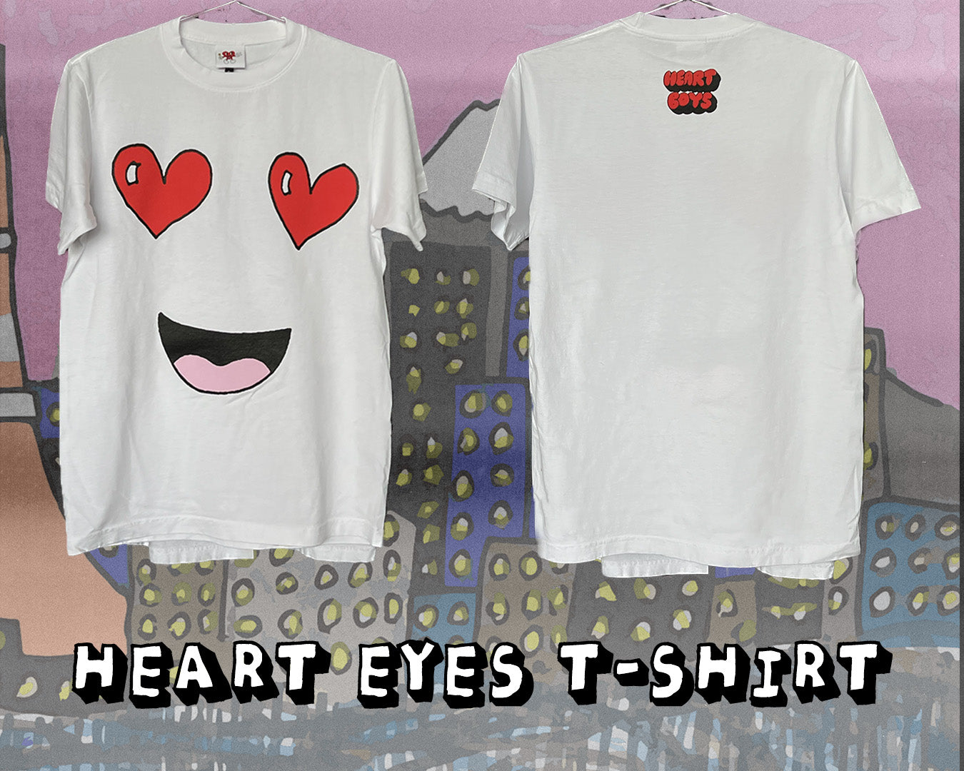 heart eyes tee
